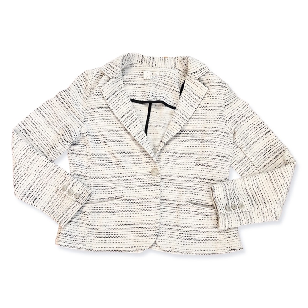 CAbi Staic tweed blazer style #505